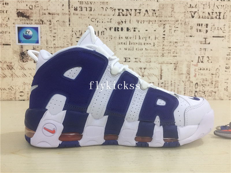 Nike Air More Uptempo White Blue